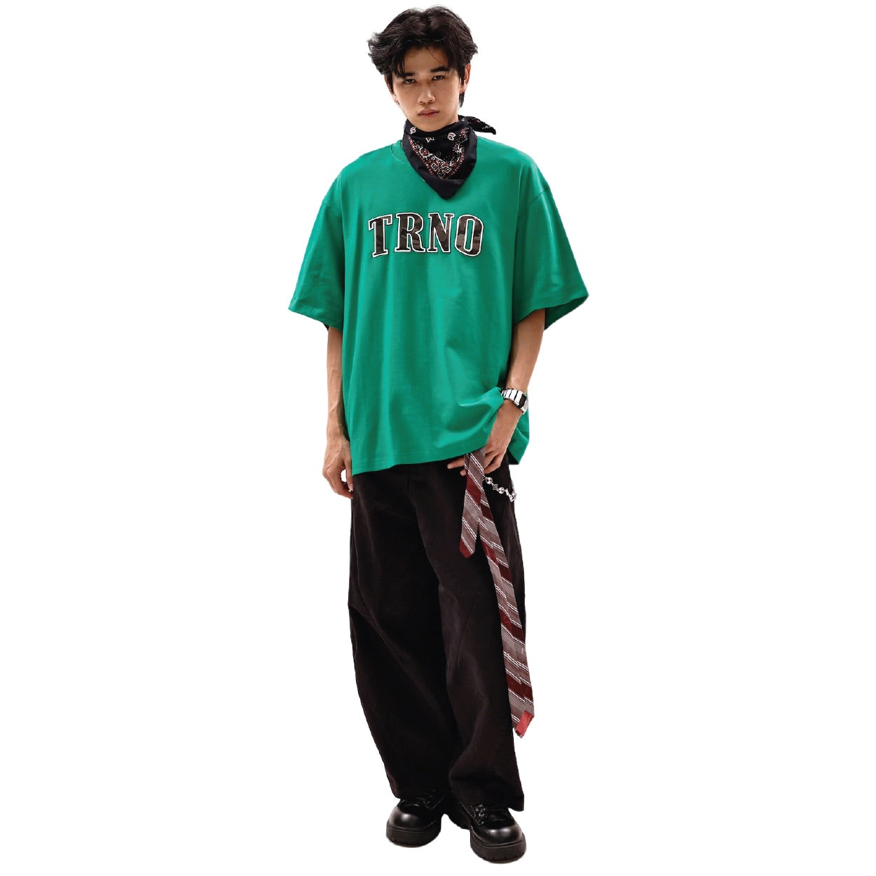 TRNO | Varsity Tee Nero - SWAGANZ