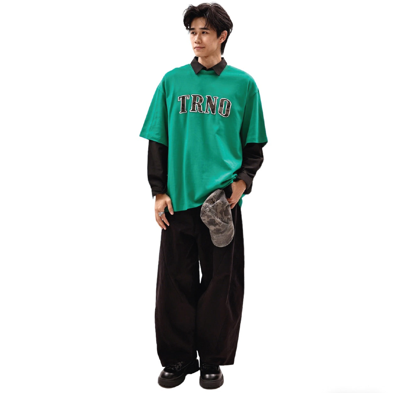 TRNO | Varsity Tee Nero - SWAGANZ