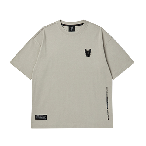 LifeWork | Ladog Supima S/S T-Shirt Light Grey