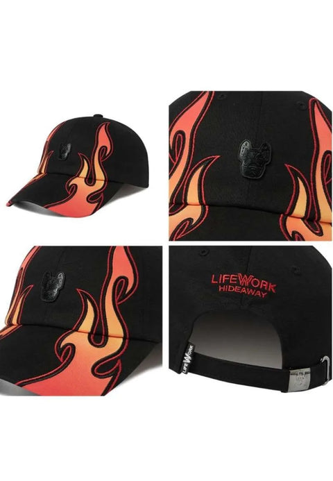 LifeWork | Flame Soft Ball Cap