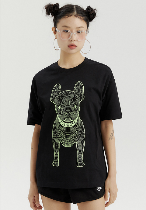 LifeWork | Big Ladog S/S T-Shirt Deep Black