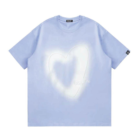 EGLAF | Reflective Love Oversize T-Shirt