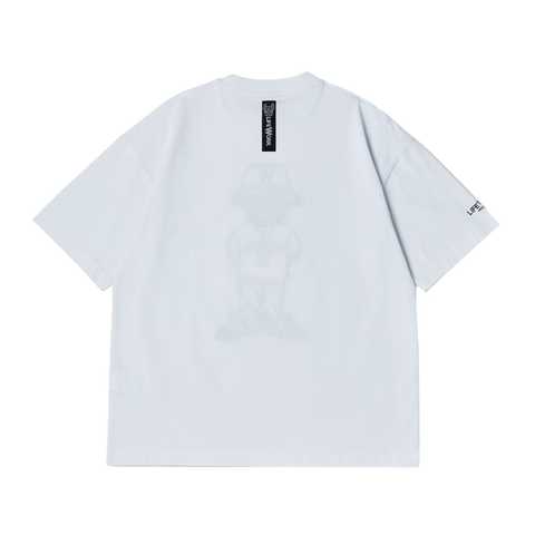 LifeWork | Hipdok Applique S/S T-Shirt White