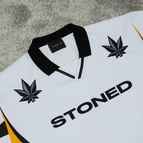 Stoned Classic | Retro UIP Jersey White Yellow