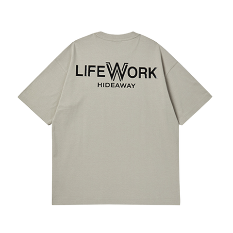 LifeWork | Ladog Supima S/S T-Shirt Light Grey