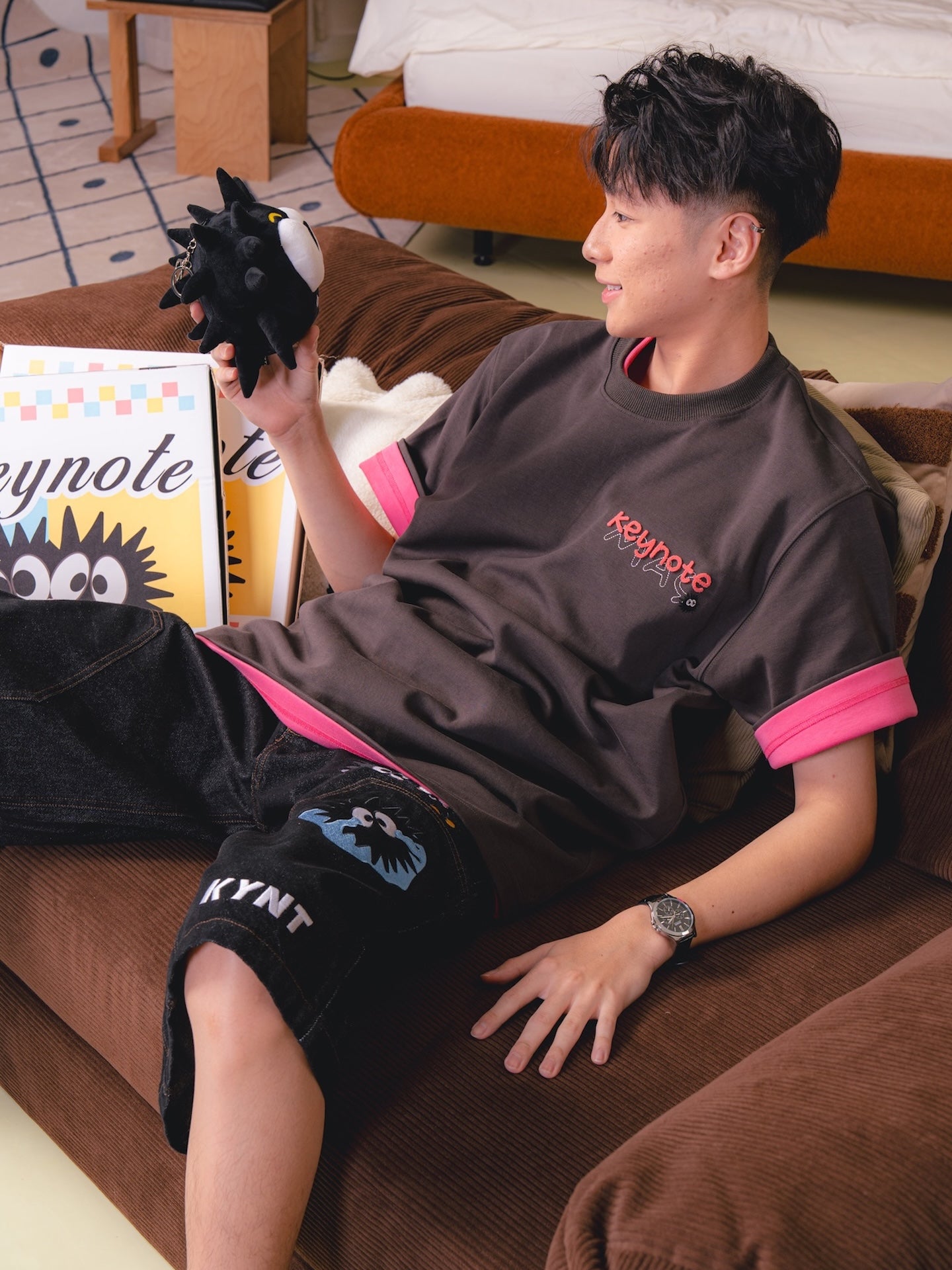 KEYNOTE | Ki-Ti Tee Dark Grey - SWAGANZ