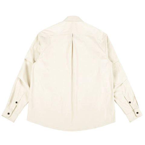 KEYNOTE | Cargo Long Sleeve Shirt Cream White