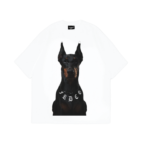 FRDCO | Dog Head Logo Tee White