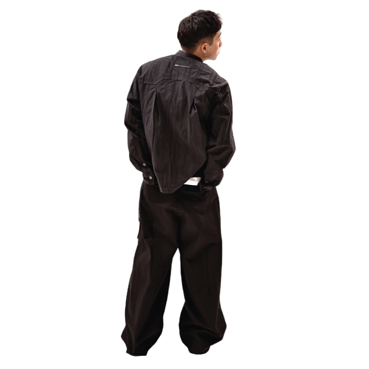 SOCIETY｜Orda Mechanica L/S Shirt Black - SWAGANZ