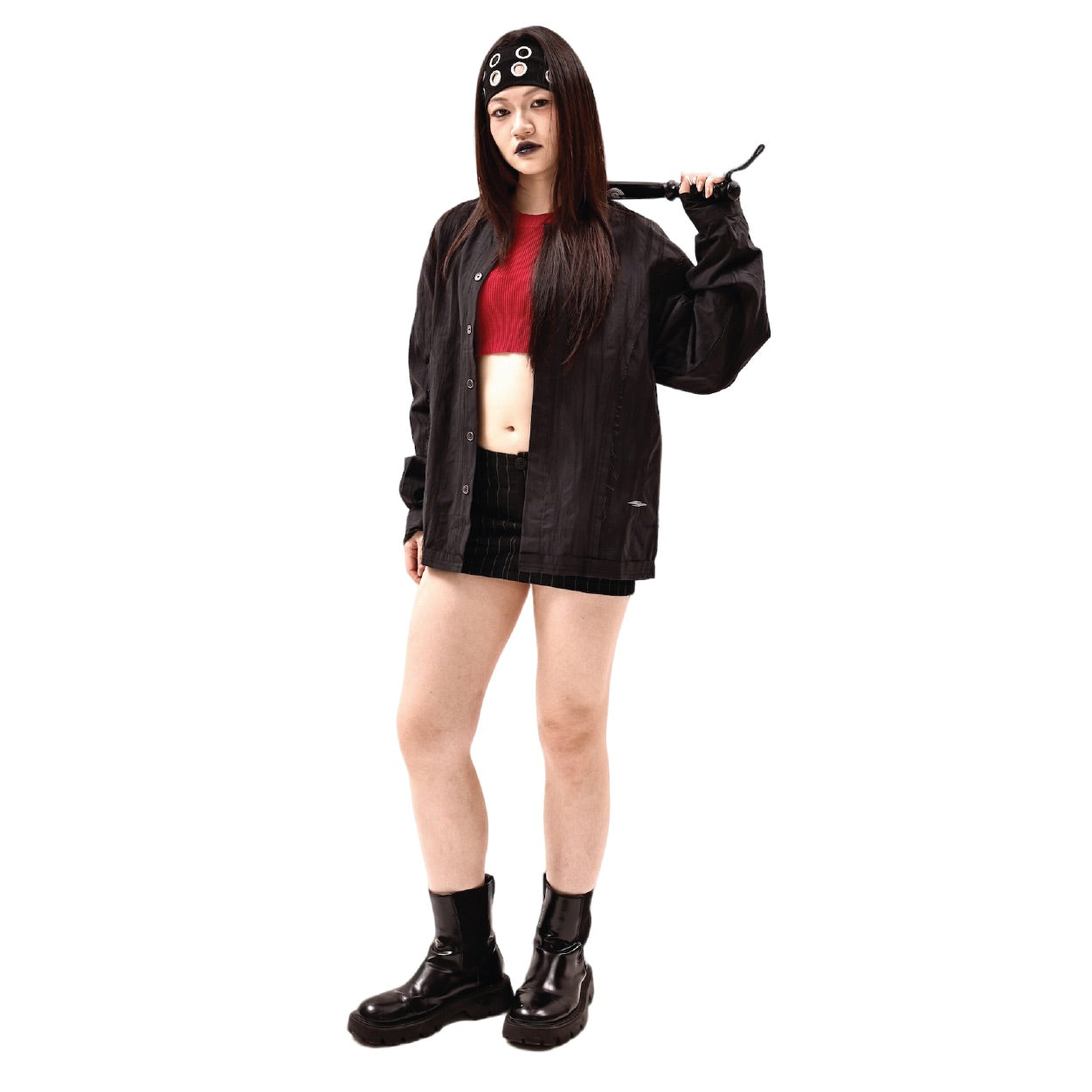 SOCIETY｜Orda Mechanica L/S Shirt Black - SWAGANZ