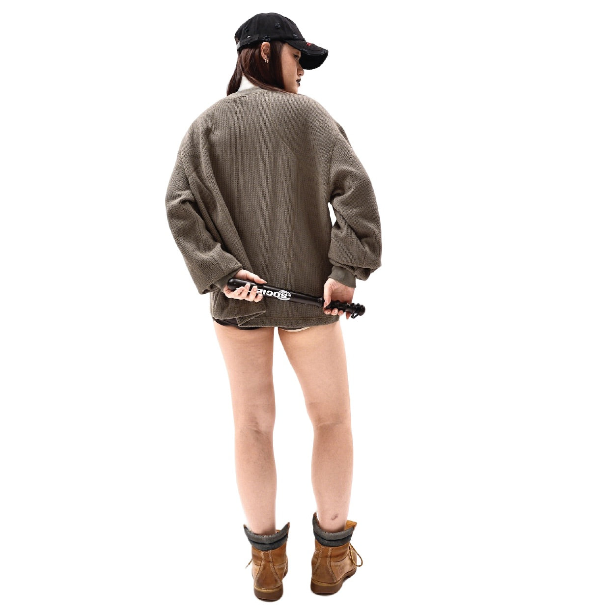 SOCIETY | Orda Mechanica Knitted Uniform L/S Green - SWAGANZ