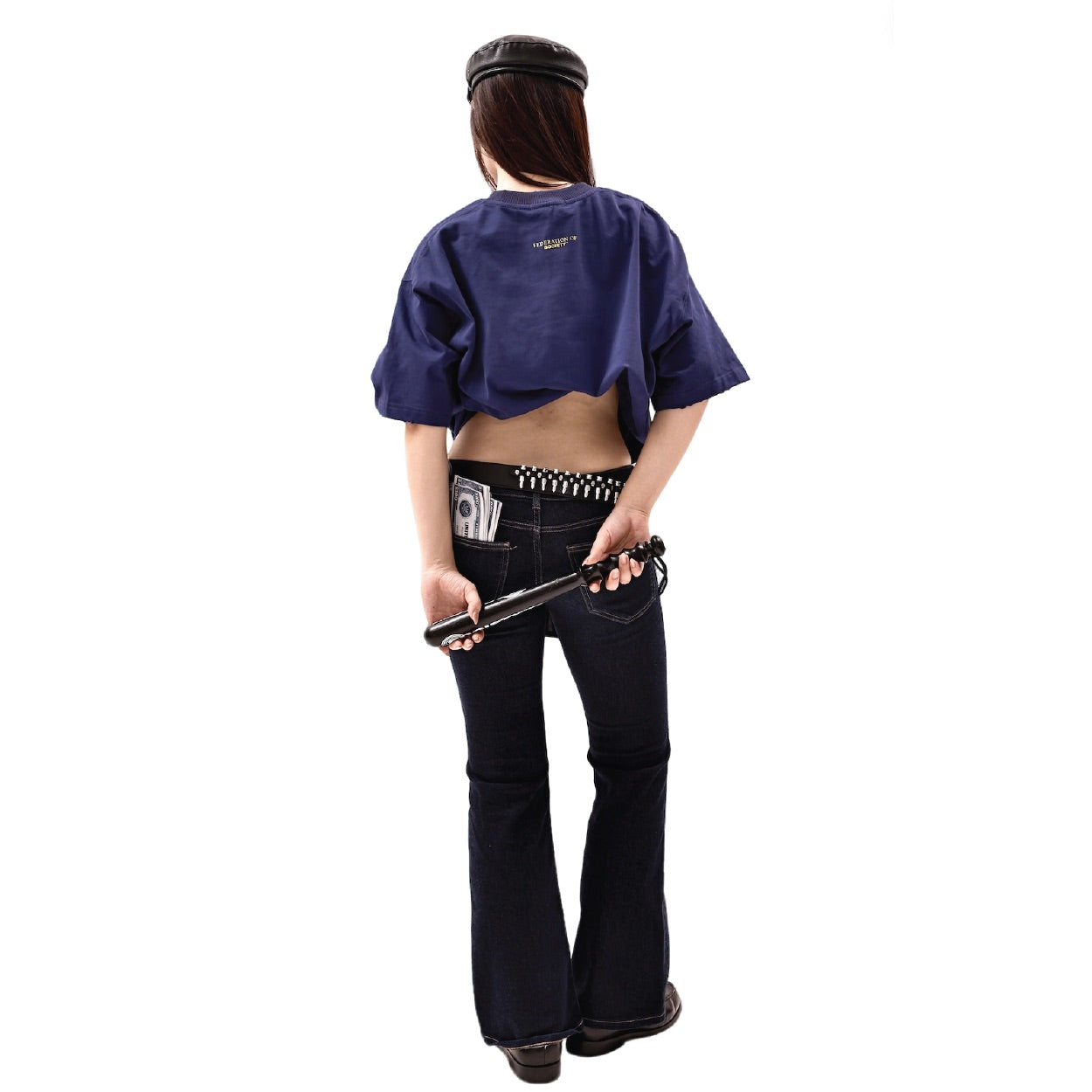 SOCIETY | Orda Mechanica Passport Tee Navy - SWAGANZ