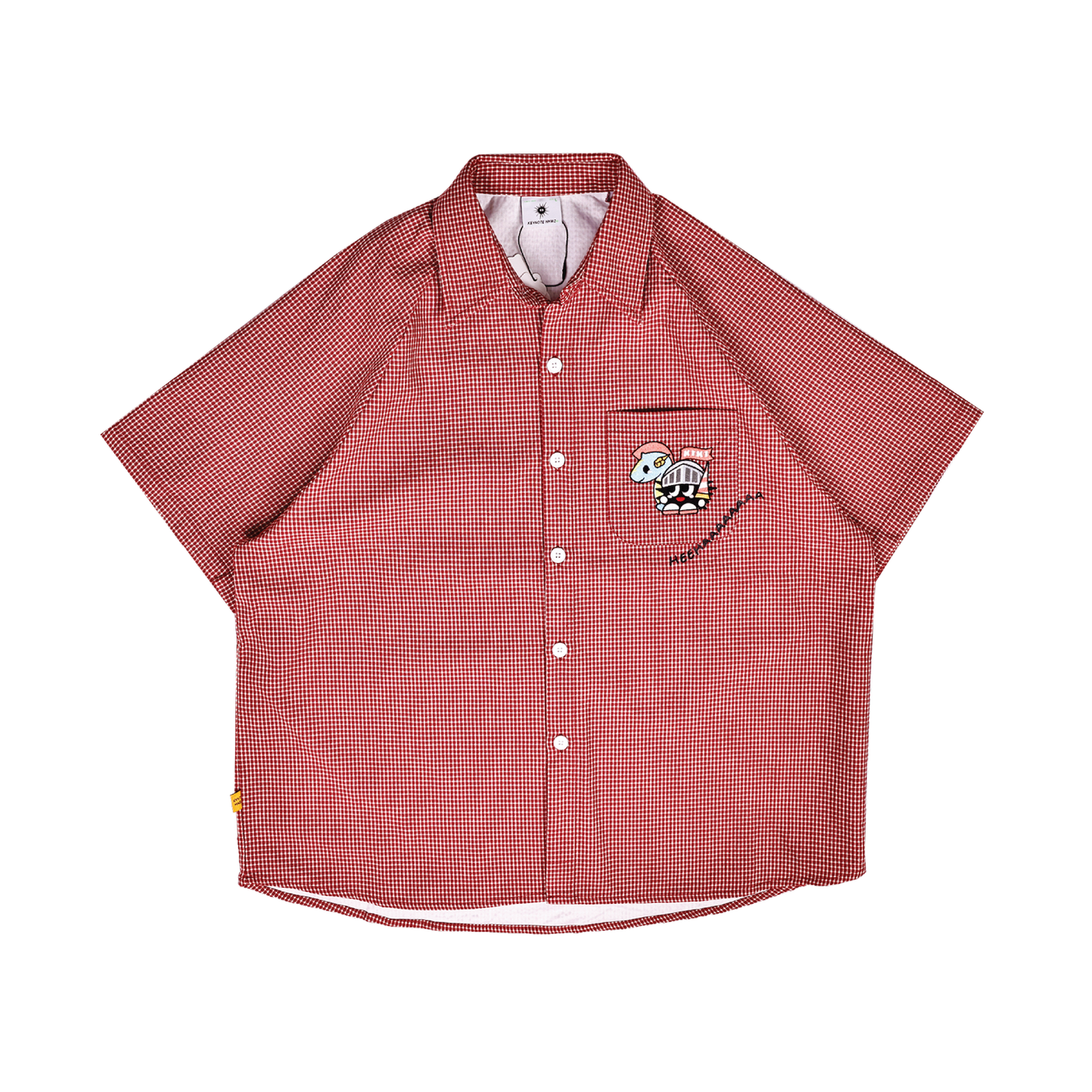 KEYNOTE | Man Knighty Kiki Shirt Red - SWAGANZ