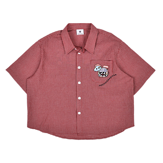 KEYNOTE | Women Knighty Kiki Shirt Red - SWAGANZ
