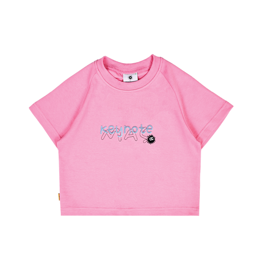 KEYNOTE | Daily Crop Top Pink - SWAGANZ
