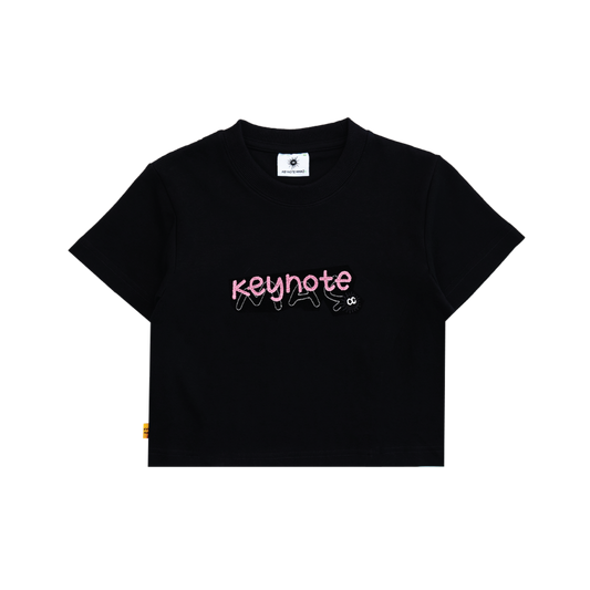 KEYNOTE | Daily Crop Top Black - SWAGANZ