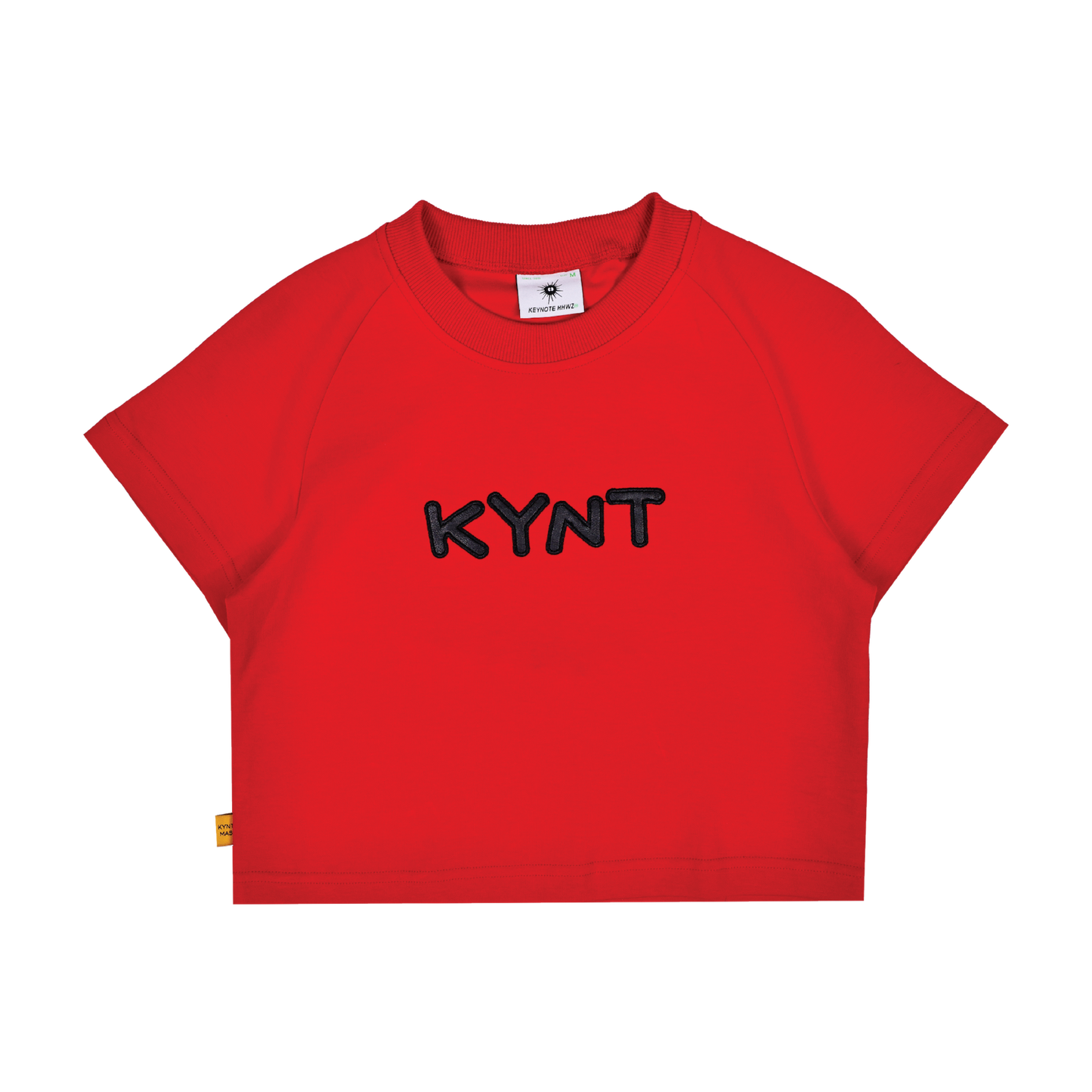 KEYNOTE | Asphalt  Crop Top Red - SWAGANZ