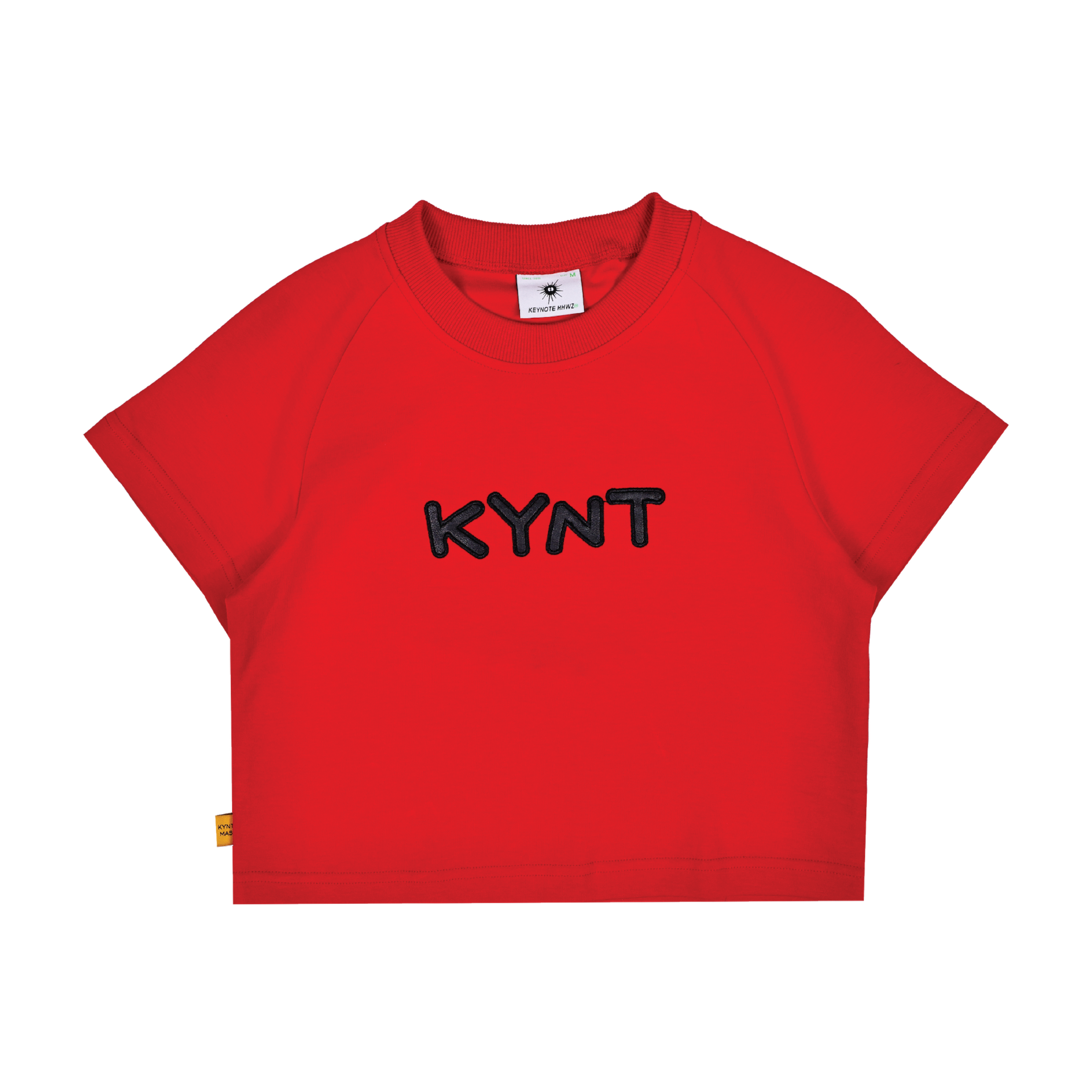 KEYNOTE | Asphalt  Crop Top Red - SWAGANZ