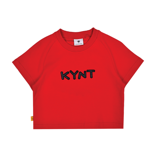 KEYNOTE | Asphalt  Crop Top Red - SWAGANZ