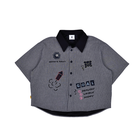 KEYNOTE | Ki-Goal Stripe Shirt Black/White - SWAGANZ