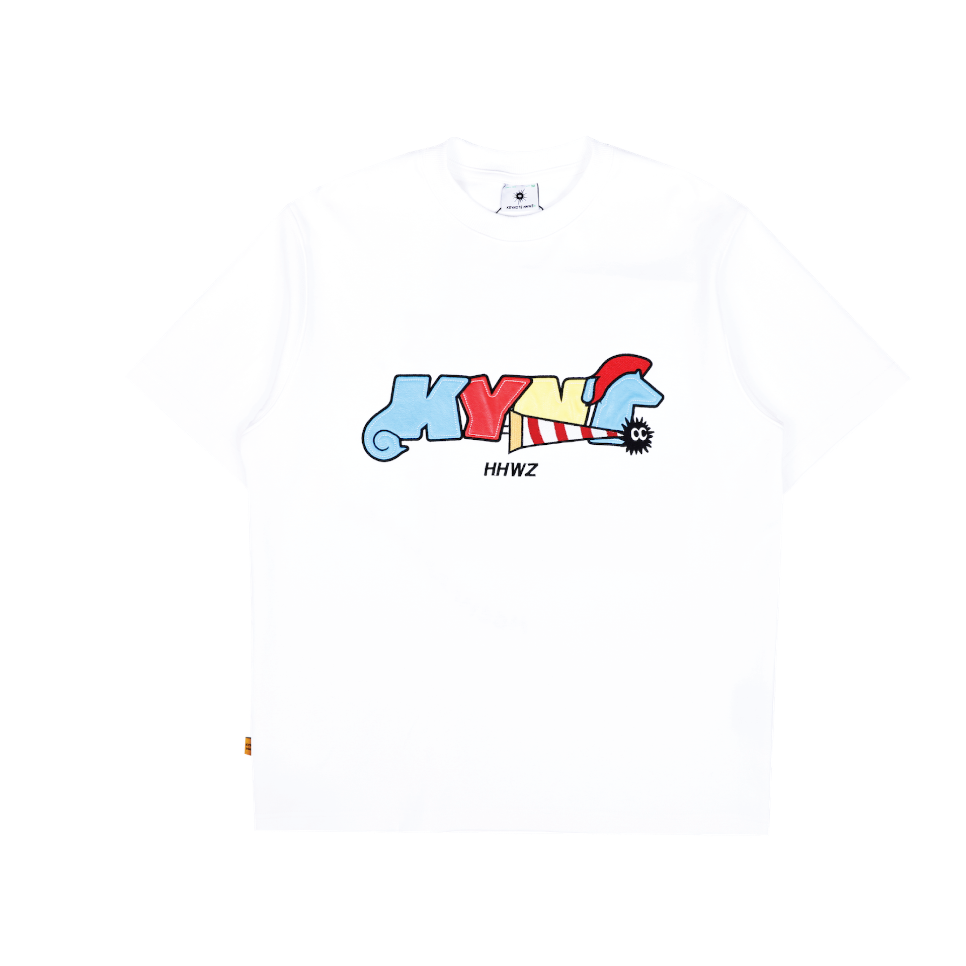KEYNOTE | Knighty Kiki Tee White - SWAGANZ