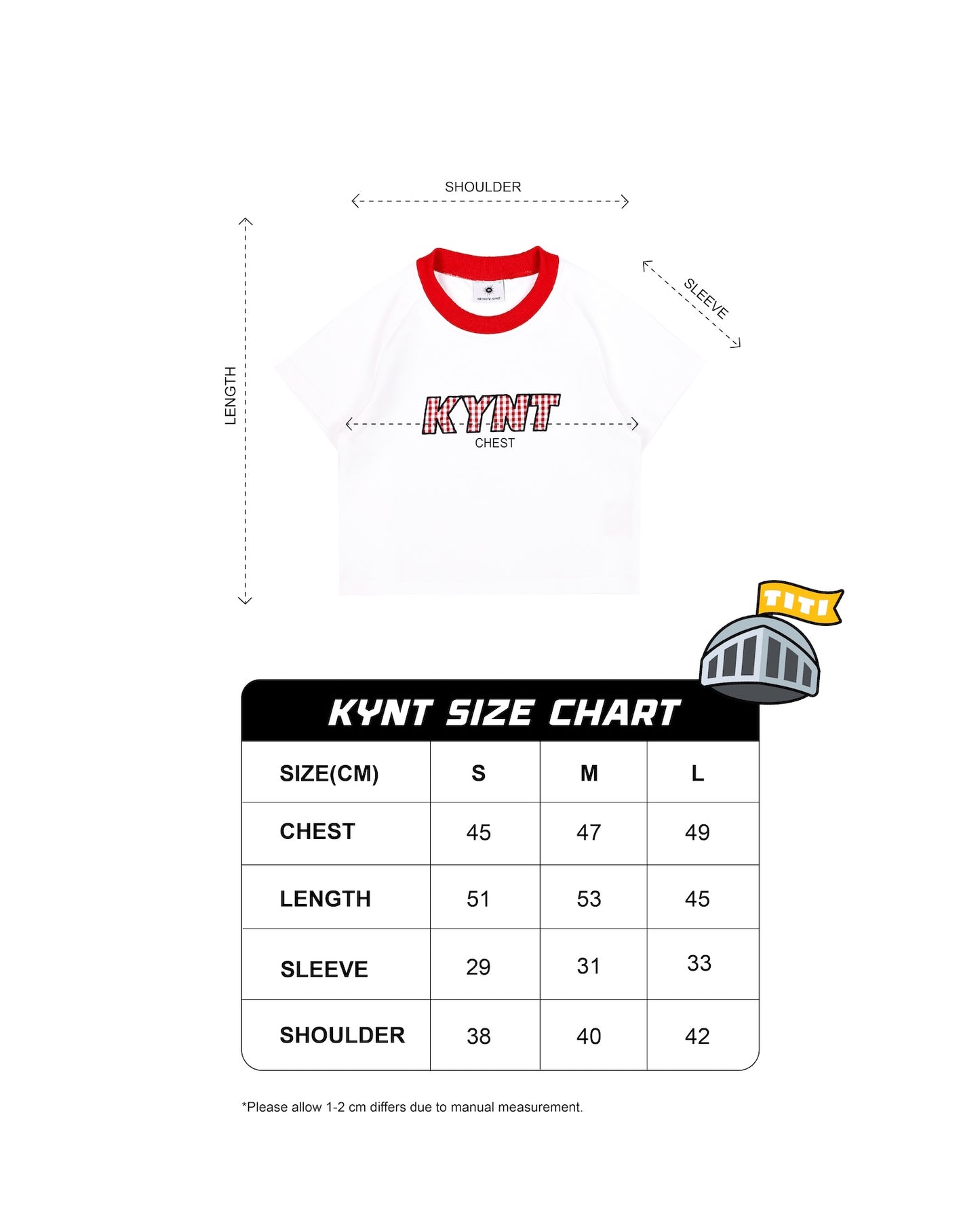 KEYNOTE | Ki-Goal Plaid Logo Crop Top White - SWAGANZ