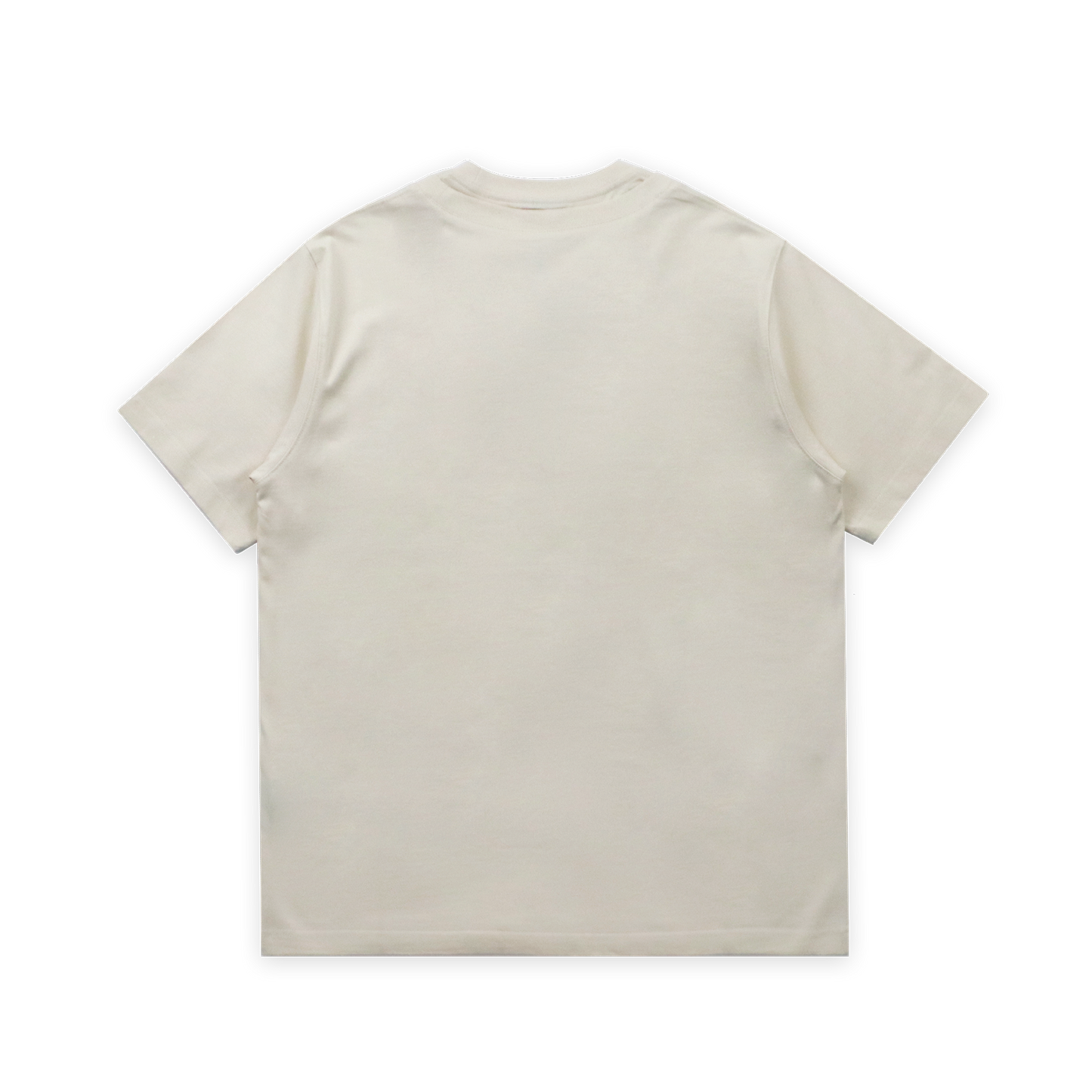 EGLAF | MV Double Collar Tee Cream White