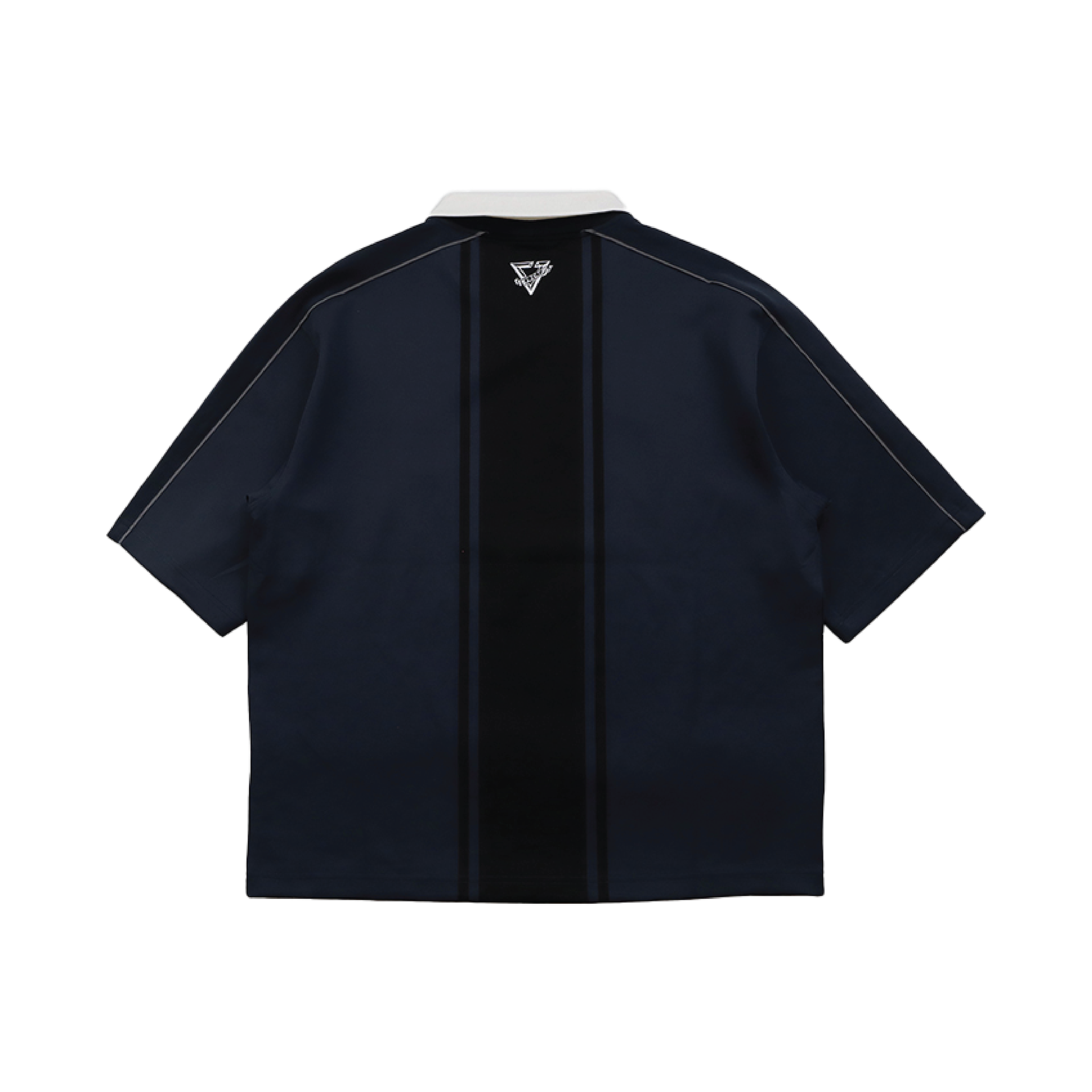 EGLAF | R//W Boxy Jersey Dark Blue - SWAGANZ