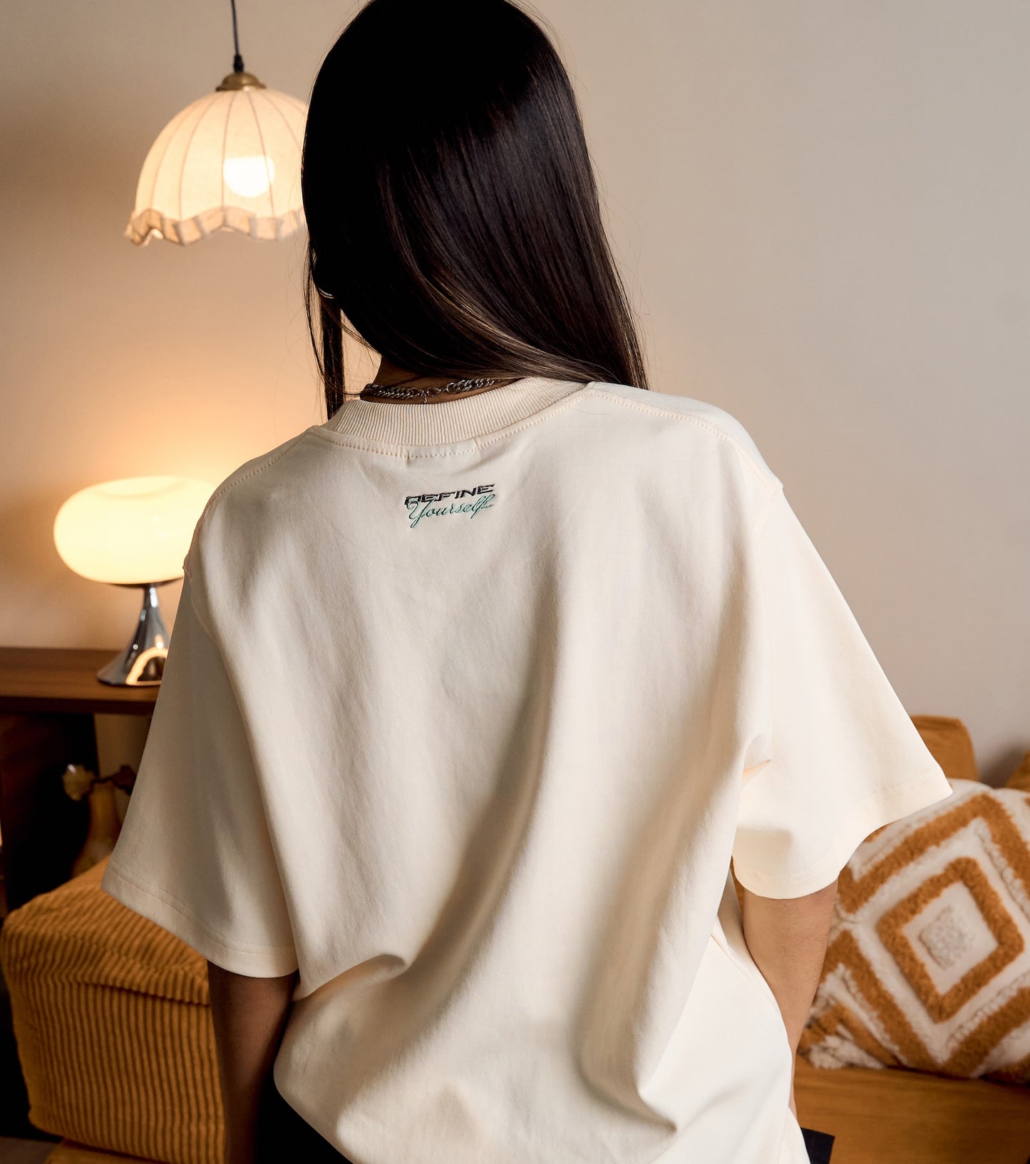 EGLAF | Basic 26 Pocket Tee Cream - SWAGANZ