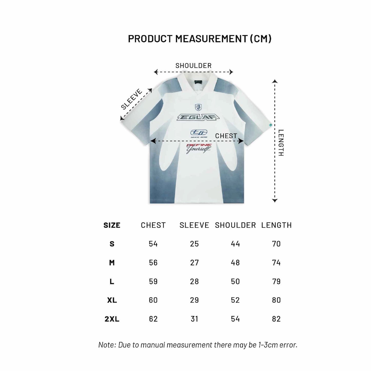 EGLAF | RU Velocity 22 Jersey White - SWAGANZ