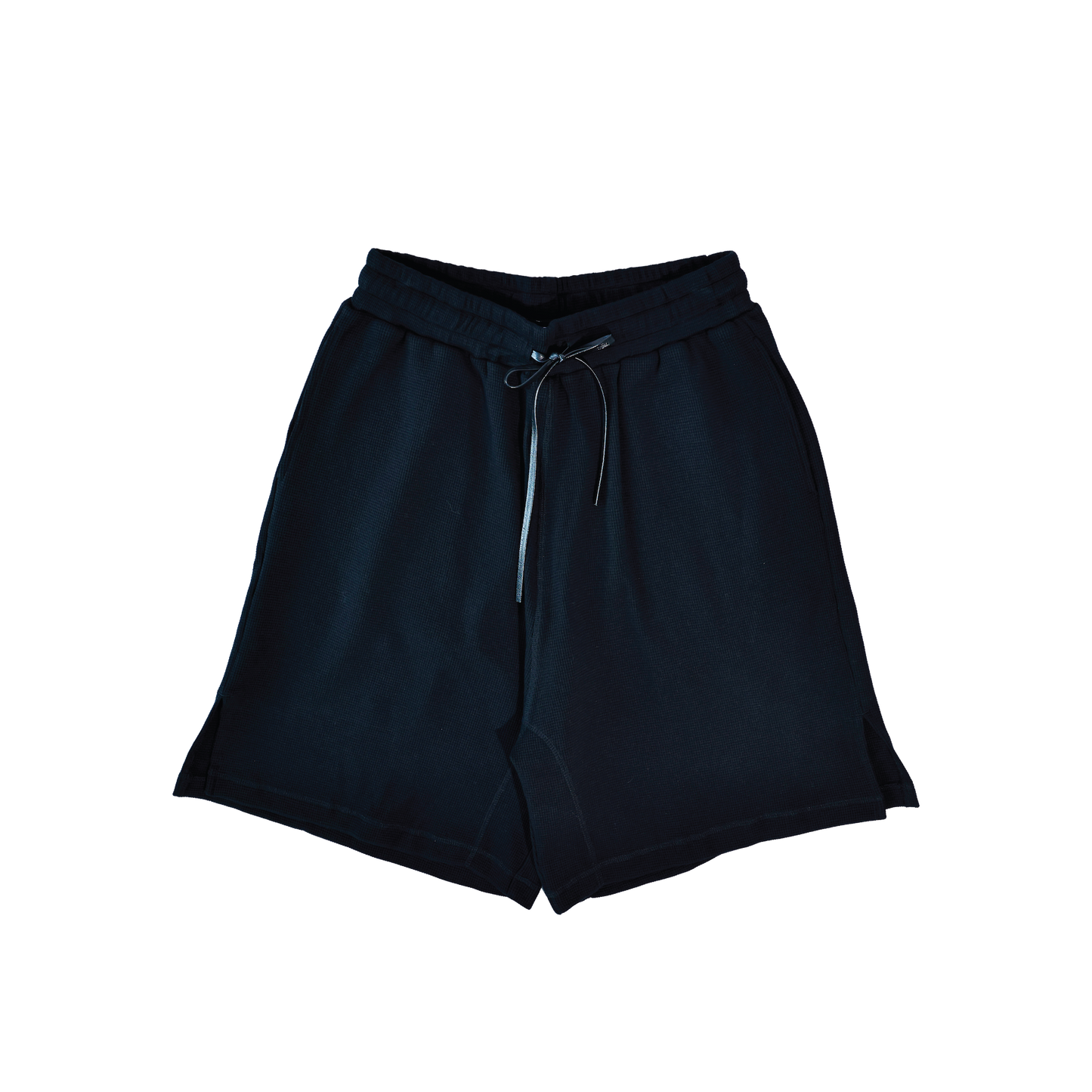 Society | Waffle Shorts Black - SWAGANZ