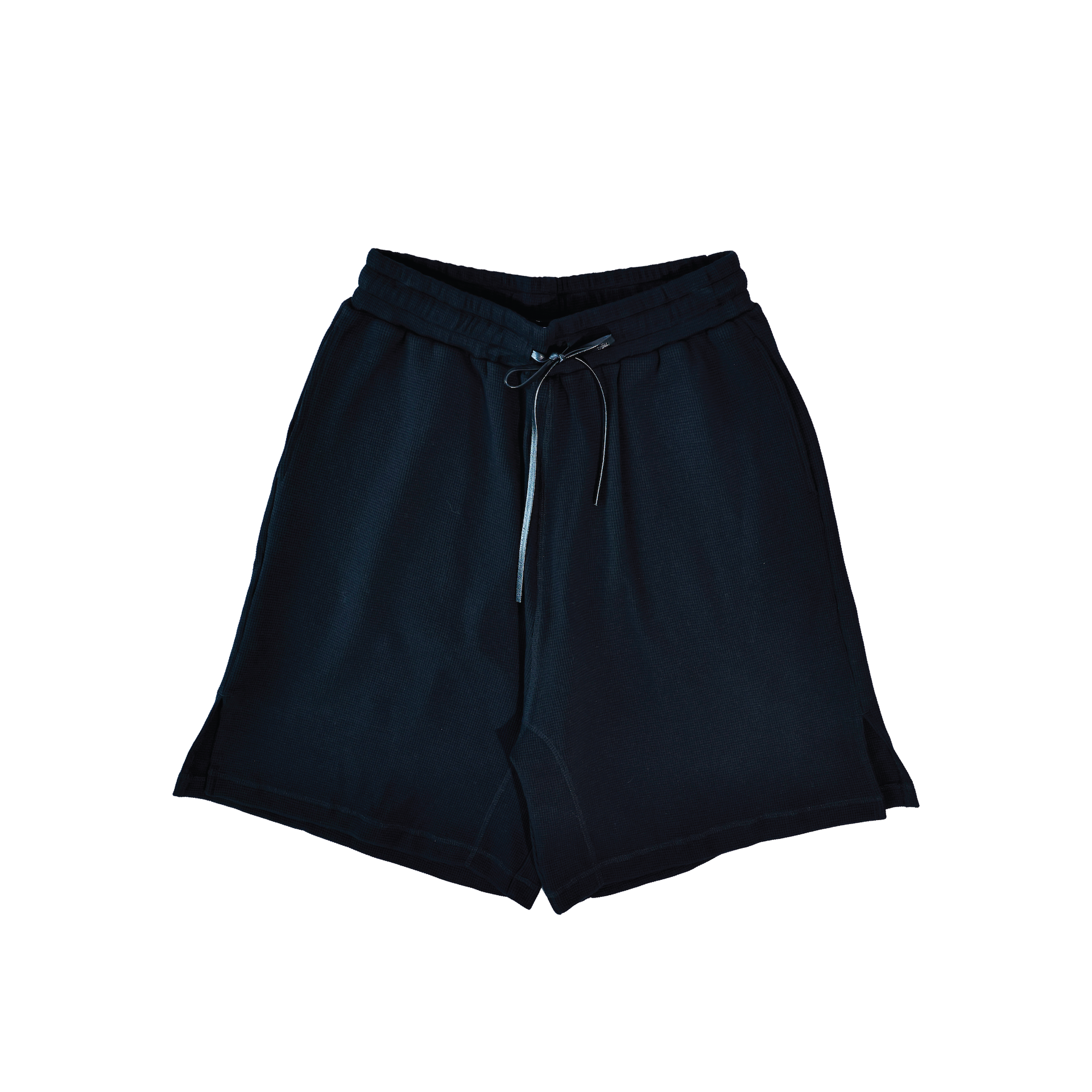 Society | Waffle Shorts Black - SWAGANZ