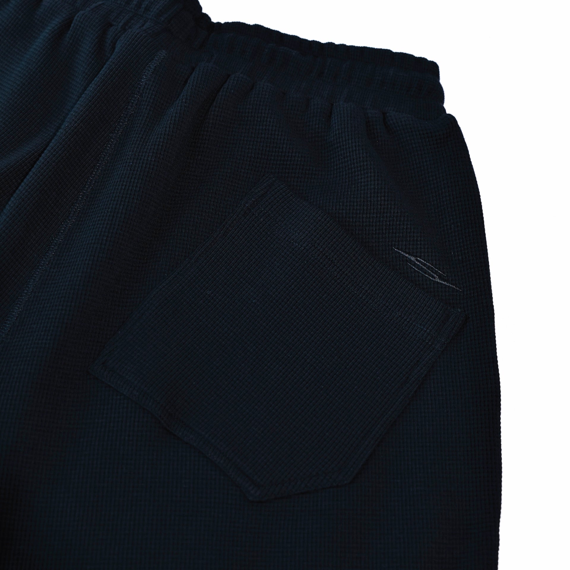 Society | Waffle Shorts Black - SWAGANZ