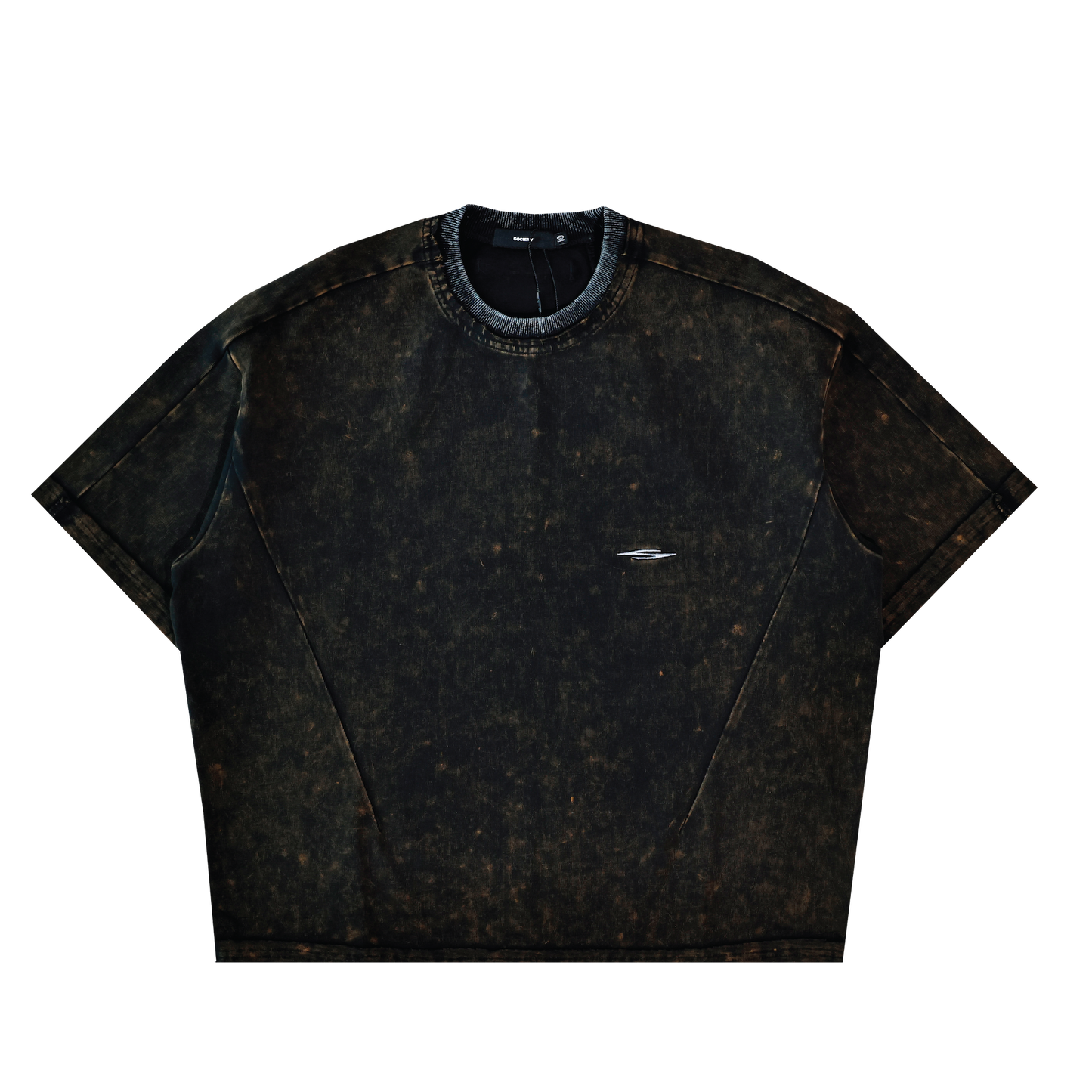 SOCIETY | Aerodyne Int Cropped Tee Grey - SWAGANZ