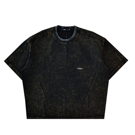 SOCIETY | Aerodyne Int Cropped Tee Grey - SWAGANZ