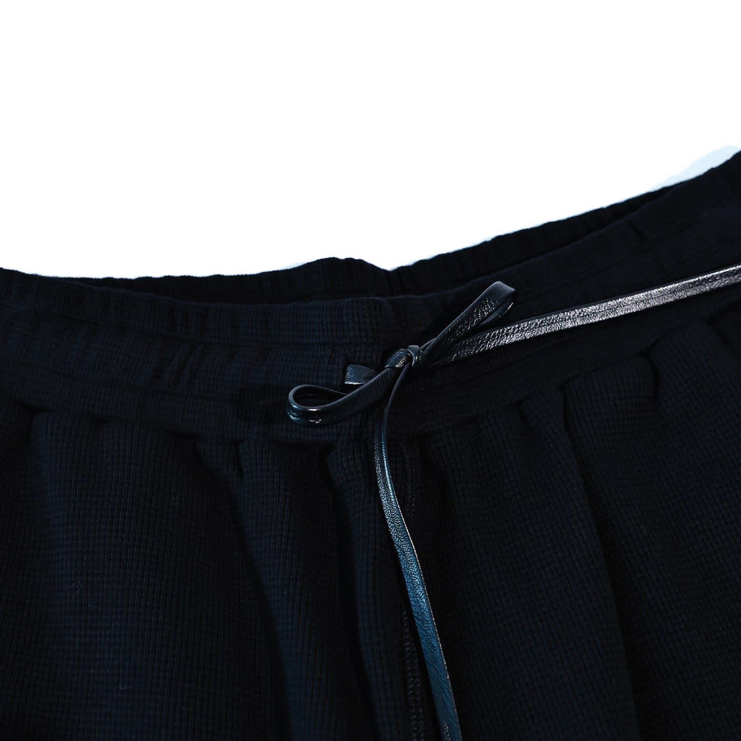 Society | Waffle Shorts Black - SWAGANZ