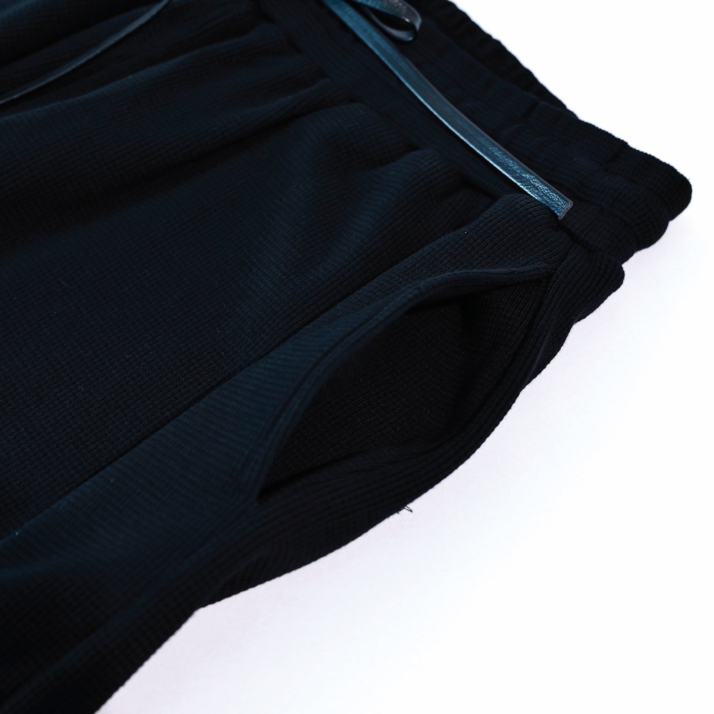 Society | Waffle Shorts Black - SWAGANZ