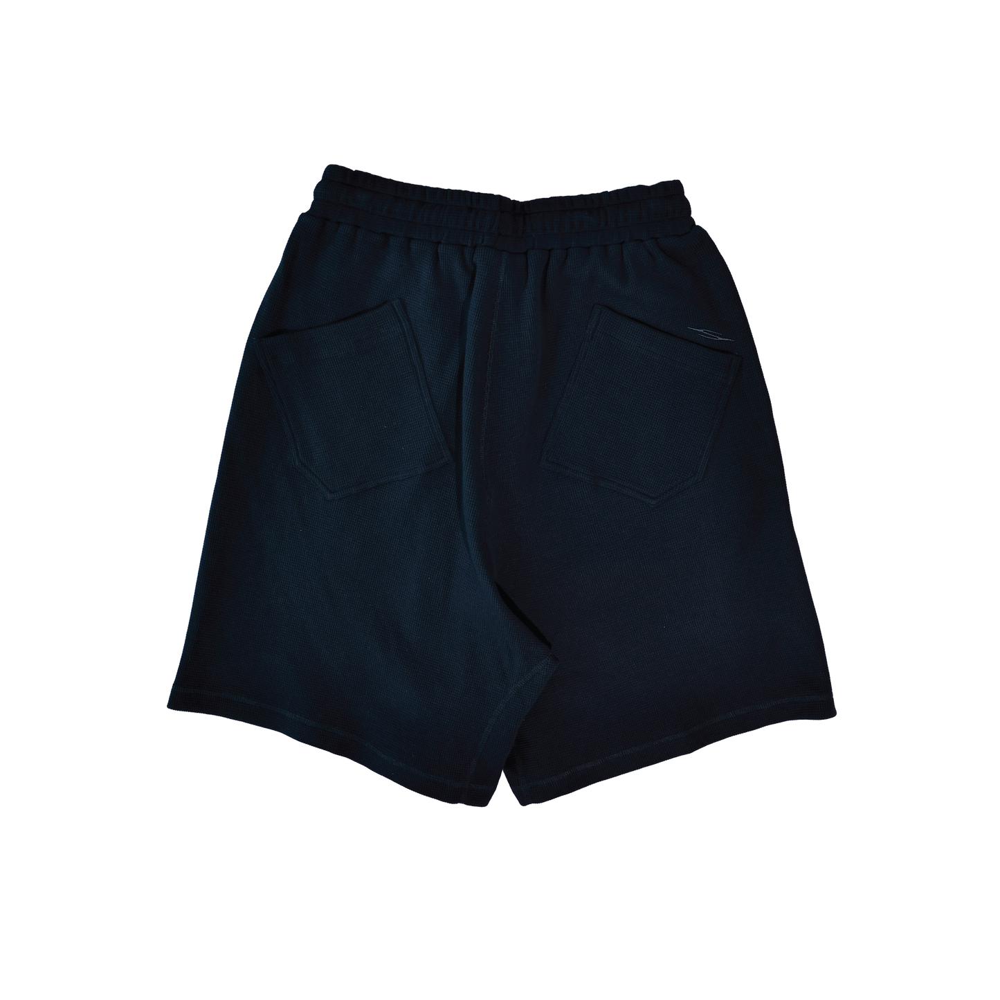 Society | Waffle Shorts Black - SWAGANZ