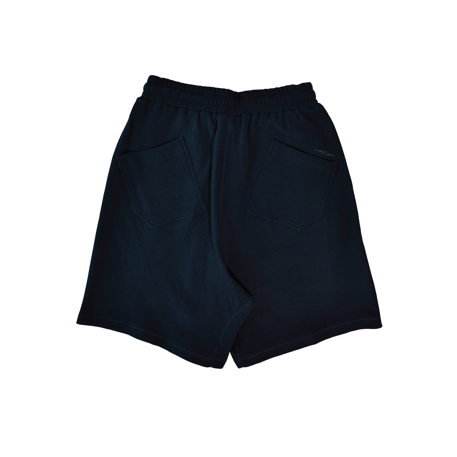 Society | Waffle Shorts Black - SWAGANZ