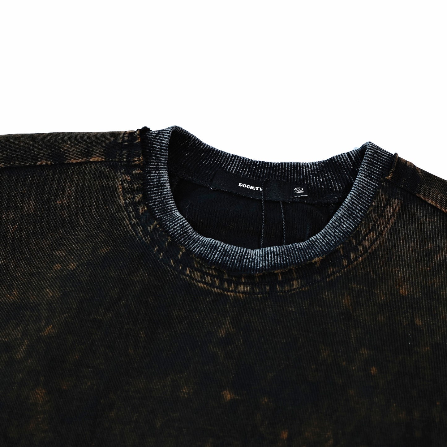 SOCIETY | Aerodyne Int Cropped Tee Grey - SWAGANZ