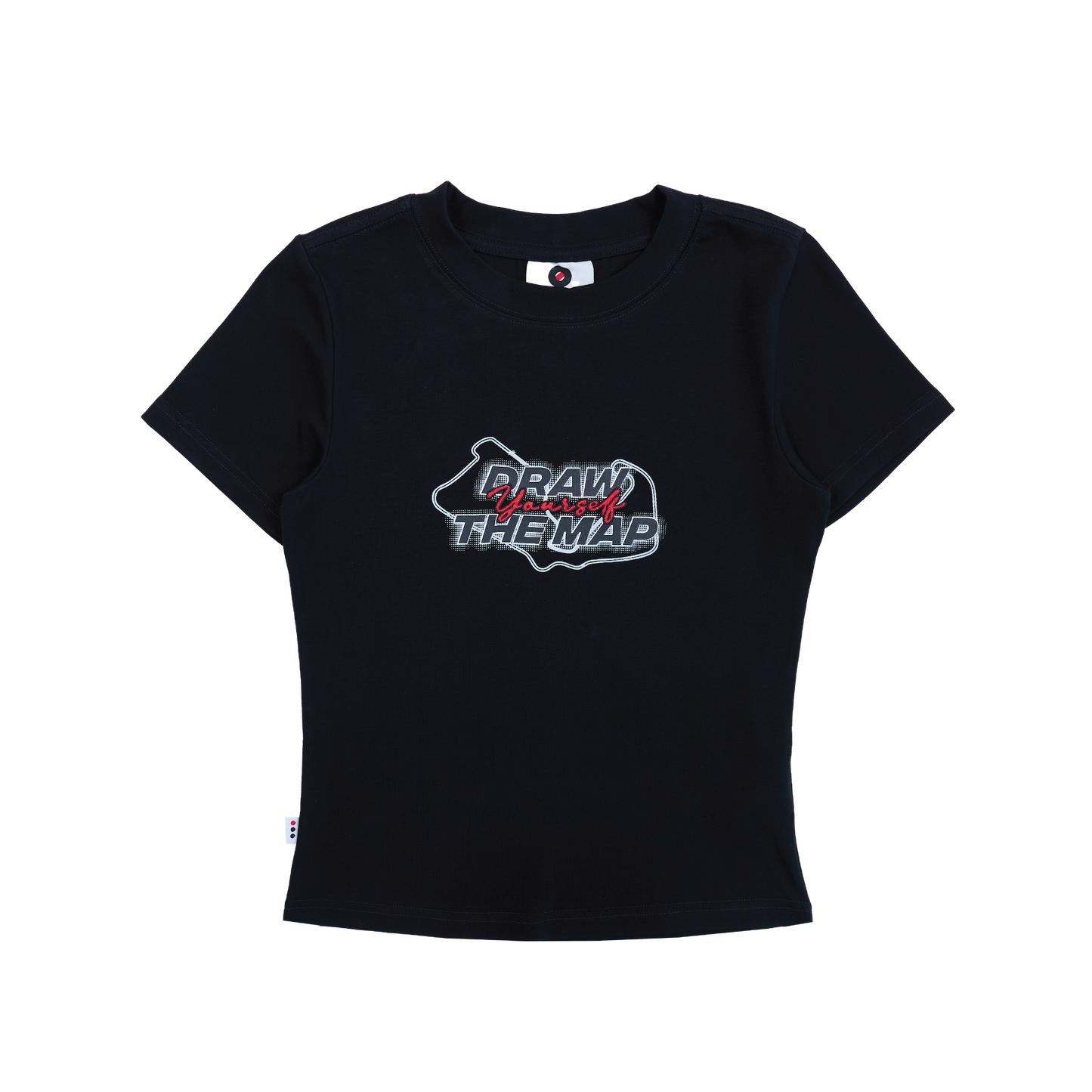 TRNO | Line System Crop Top Black