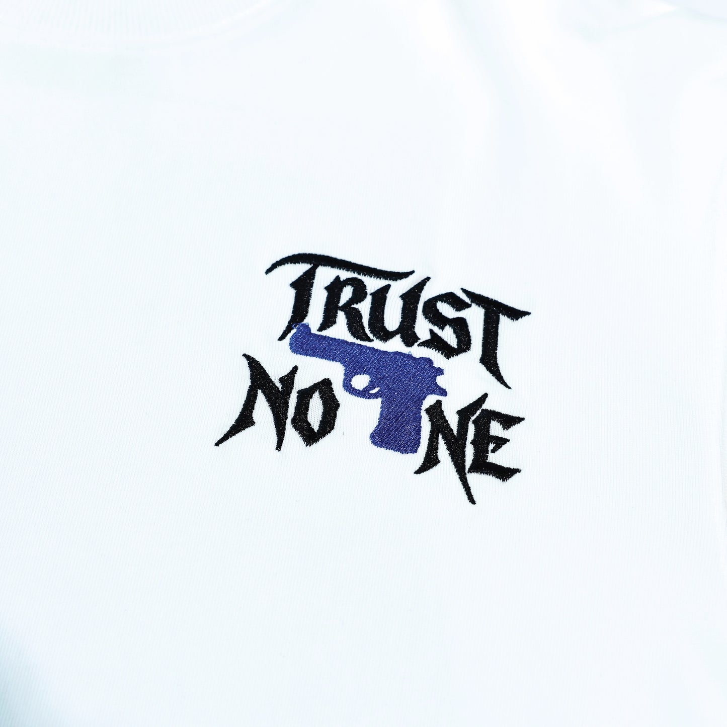 TRNO | Silence White Tee - SWAGANZ
