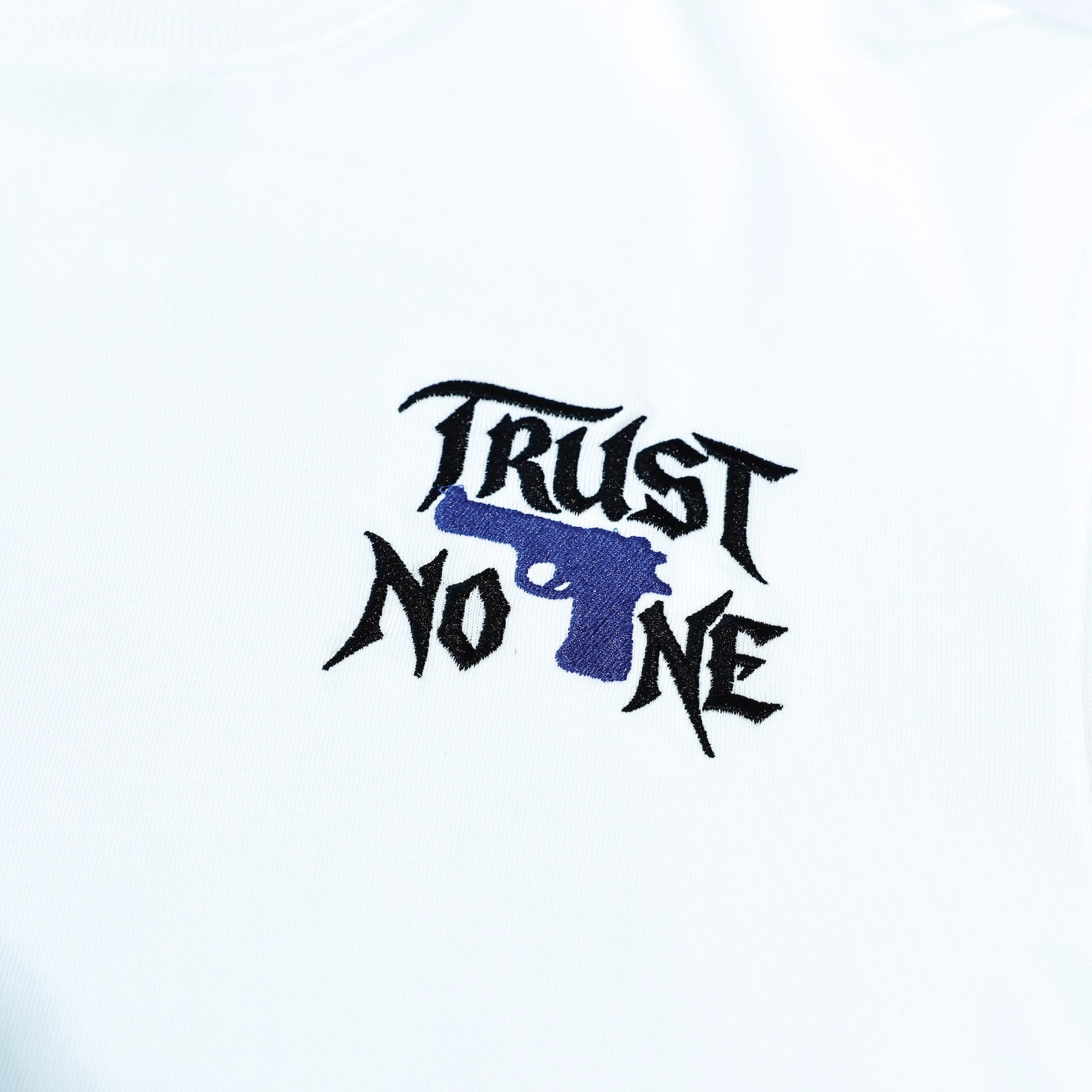 TRNO | Silence White Tee - SWAGANZ