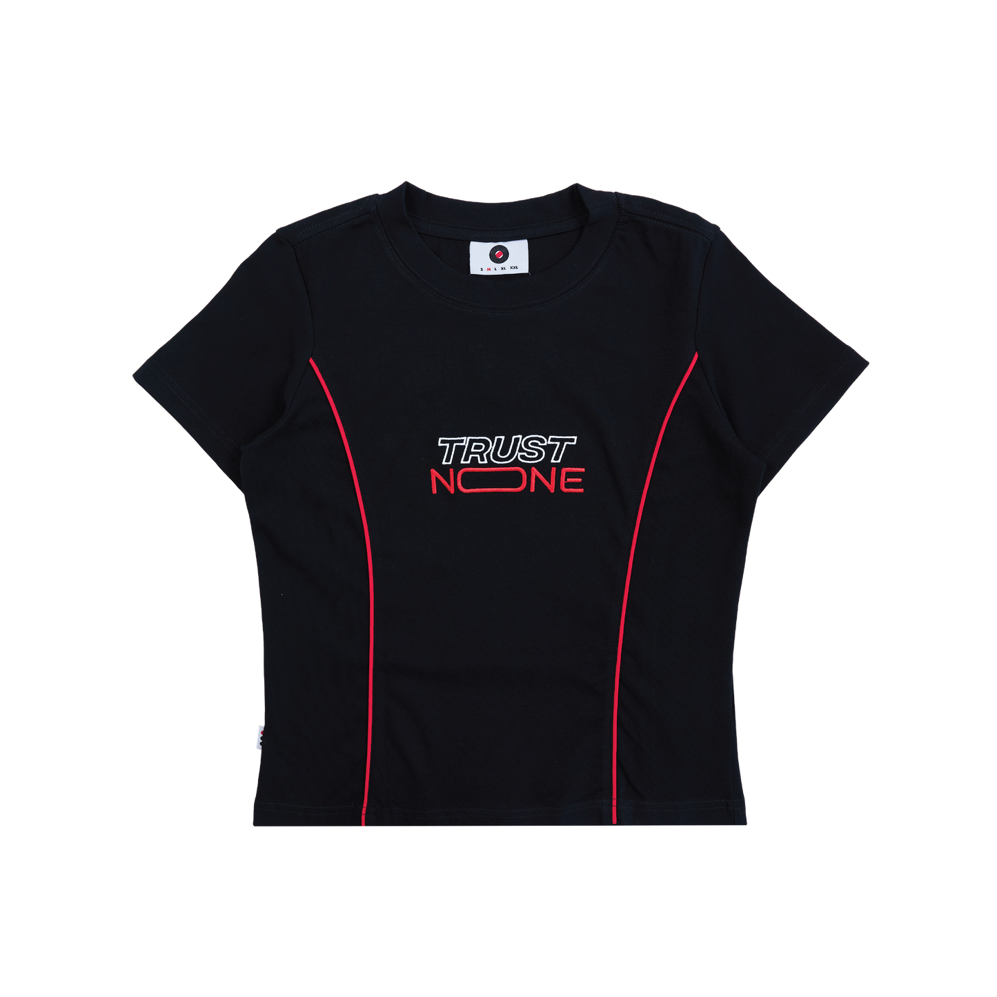 TRNO | Redline Crop Top Black