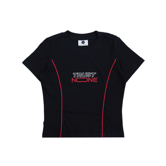 TRNO | Redline Crop Top Black