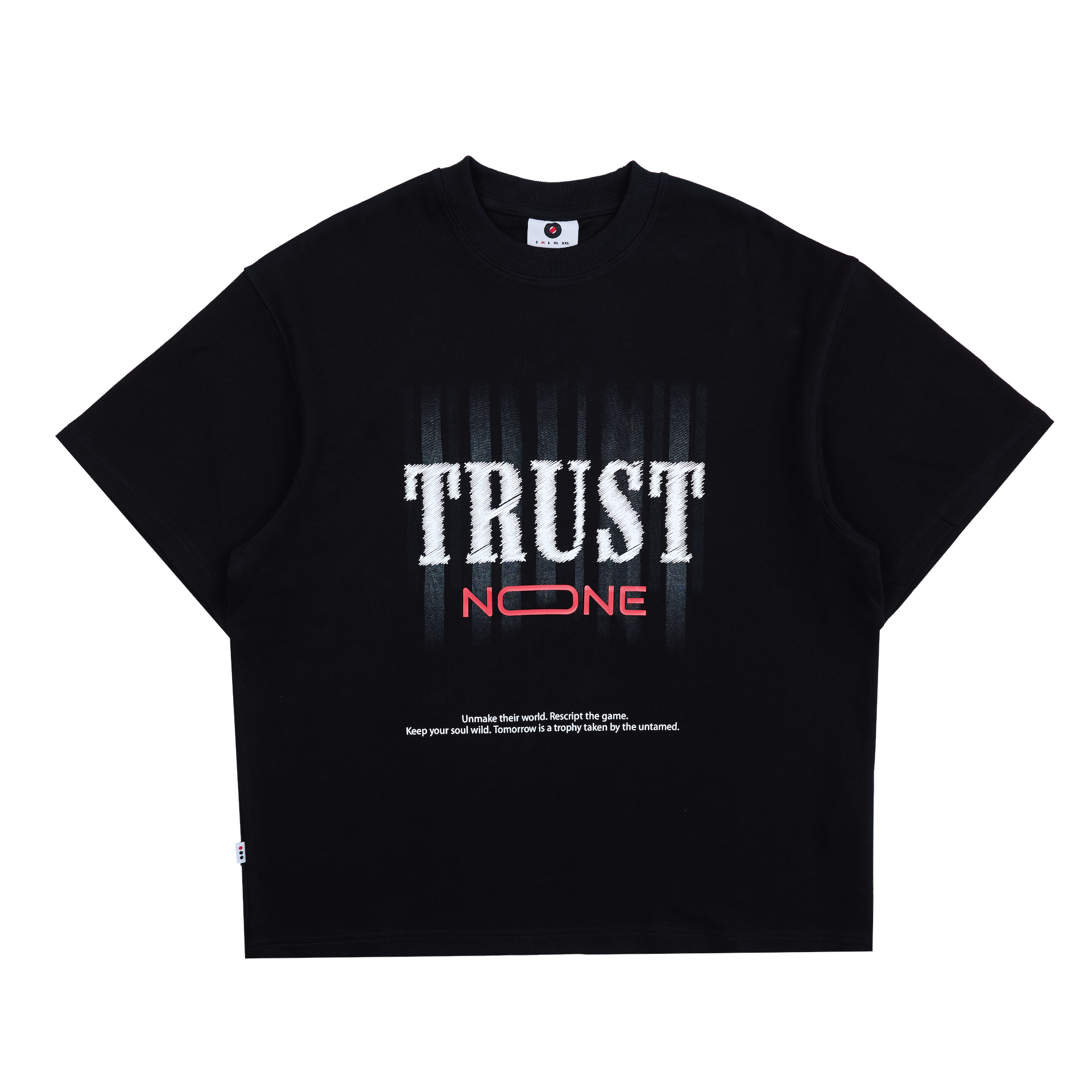 TRNO | Blur Tee Black - SWAGANZ