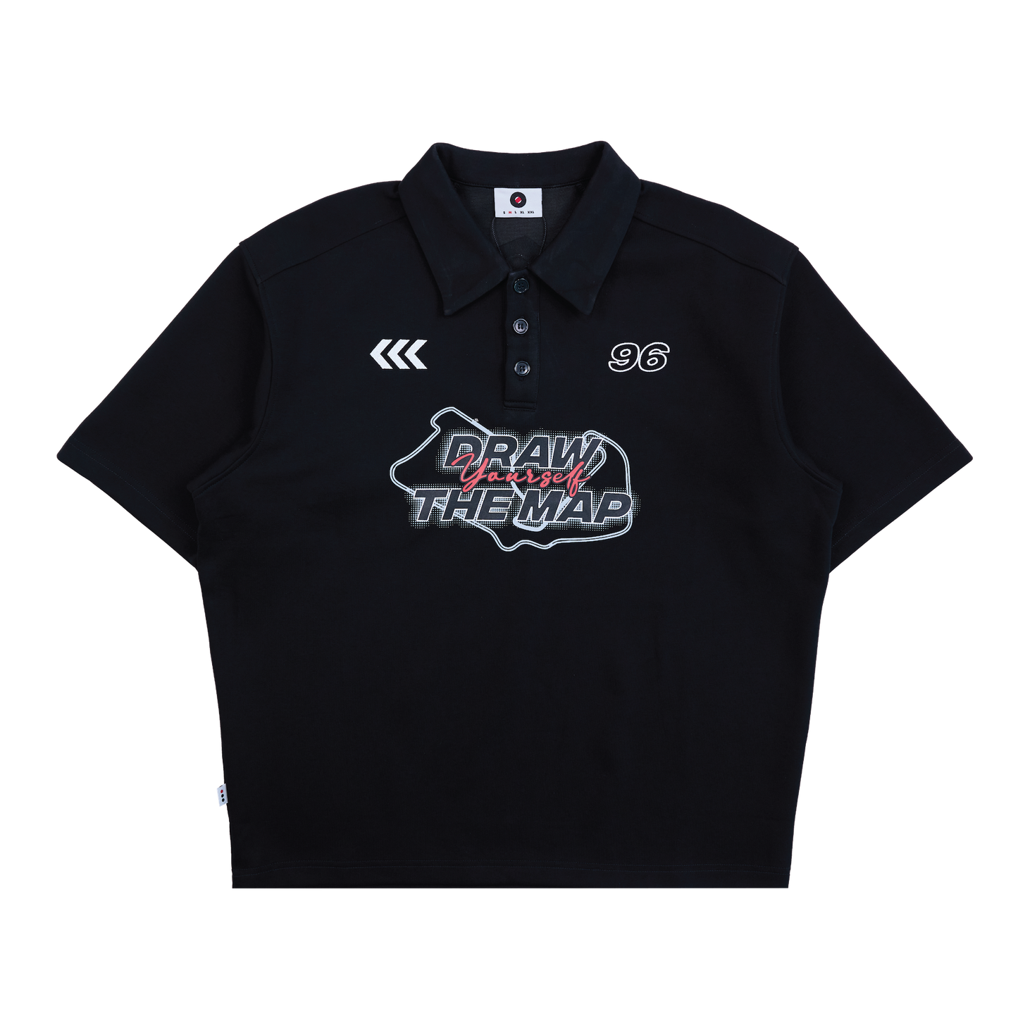 TRNO | Line System Polo Black - SWAGANZ