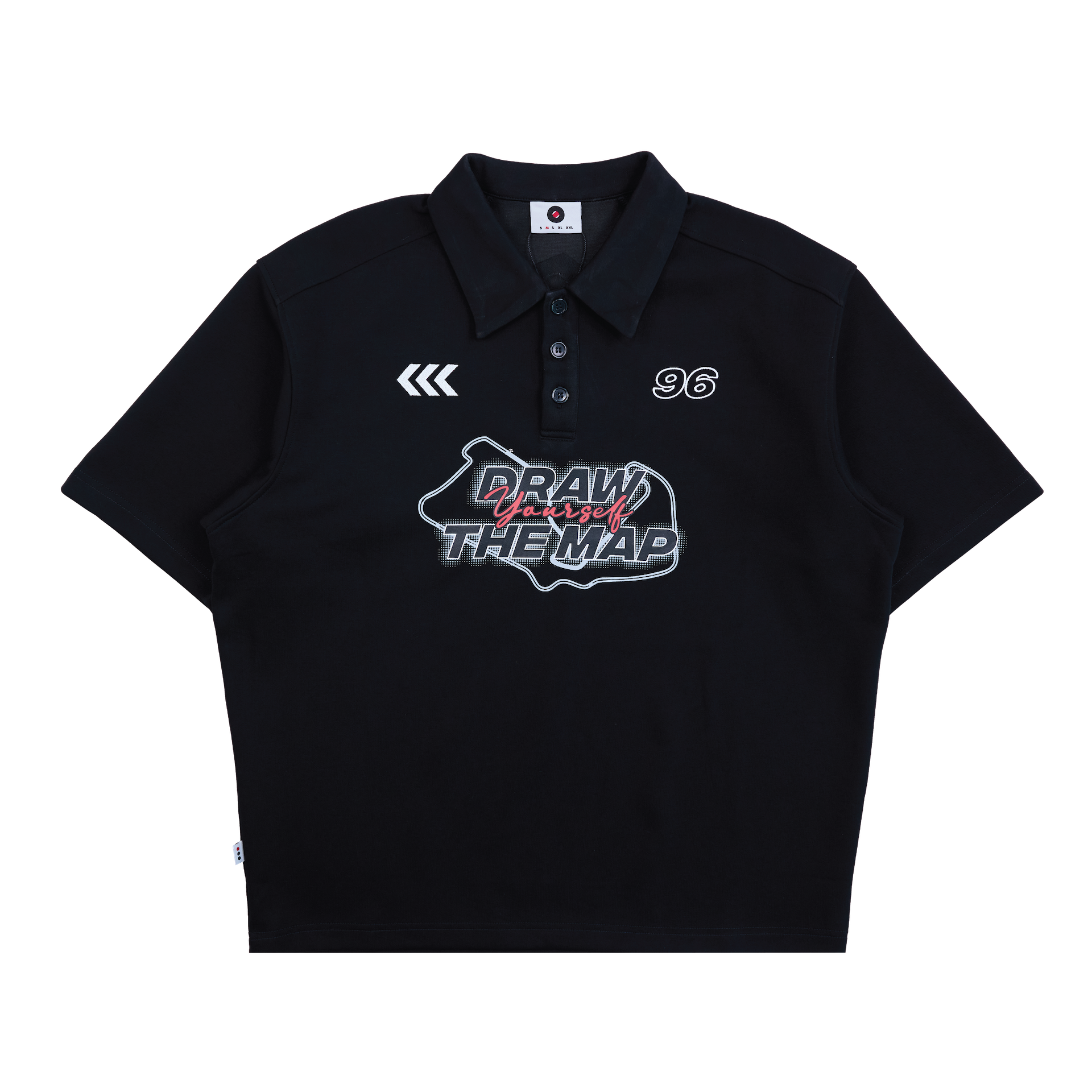 TRNO | Line System Polo Black - SWAGANZ