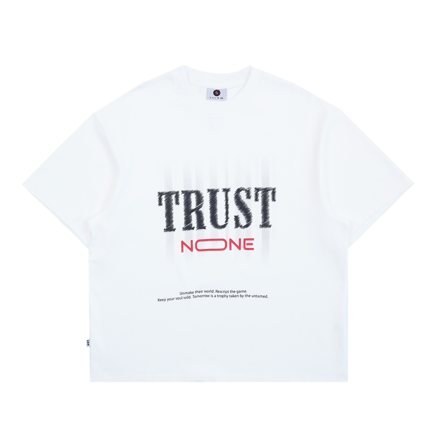 TRNO | Blur Tee White - SWAGANZ