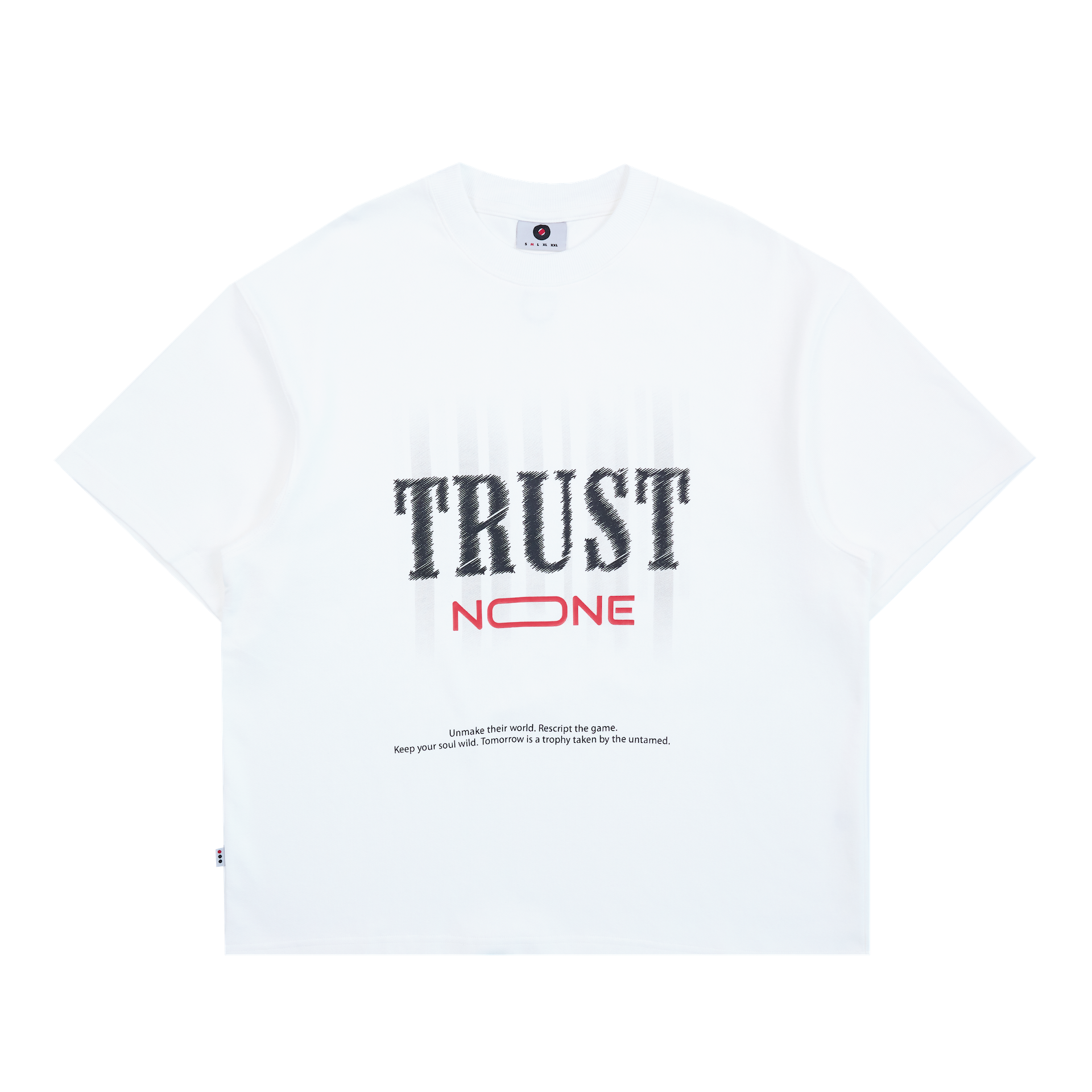 TRNO | Blur Tee White - SWAGANZ